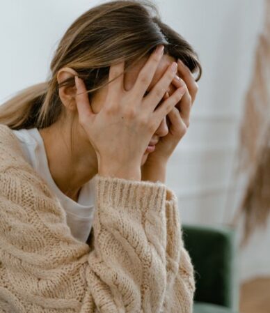 ženska v stresnem obdobju