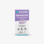 Valens Bibabiotik je naravno prehransko dopolnilo v obliki kapljic z blagodejnimi bakterijami in vitaminom D za dojenčke in otroke.