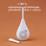 Daysy merilnik plodnosti za jutranje merjenjem bazalne telesne temperature in določanje plodnih dni.