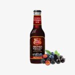 Osvežilni sok iz zgoščenega sadnega soka aronije. Pasteriziran in nefiltriran.