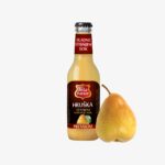 Osvežilni sok iz zgoščenega sadnega soka hrušk. Pasteriziran in nefiltriran.
