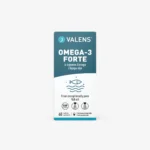 Valens Omega-3 Forte, visoka koncentracija EPK/DHK (700 mg) in IFOS certifikat za popolno čistost.
