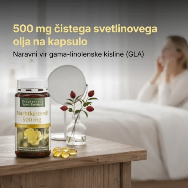 Svetlinovo olje je eno izmed najbolj priljubljenih dodatkov za ženske, saj ureja presnovno funkcijo, uravnava holesterol in krvni tlak.