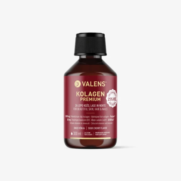 Inovativno in dokazano učinkovito prehransko dopolnilo z edinstveno kombinacijo hidroliziranega ribjega kolagena Peptan® in vodotopnega koencima Q10 v obliki Q10Vital®.