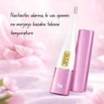 Vinca 2.0 bazalni termometer z visoko natančnostjo ±0,05 °C pomaga spremljati ovulacijo in plodne dni. Hiter, enostaven in z opomnikom za redno merjenje.